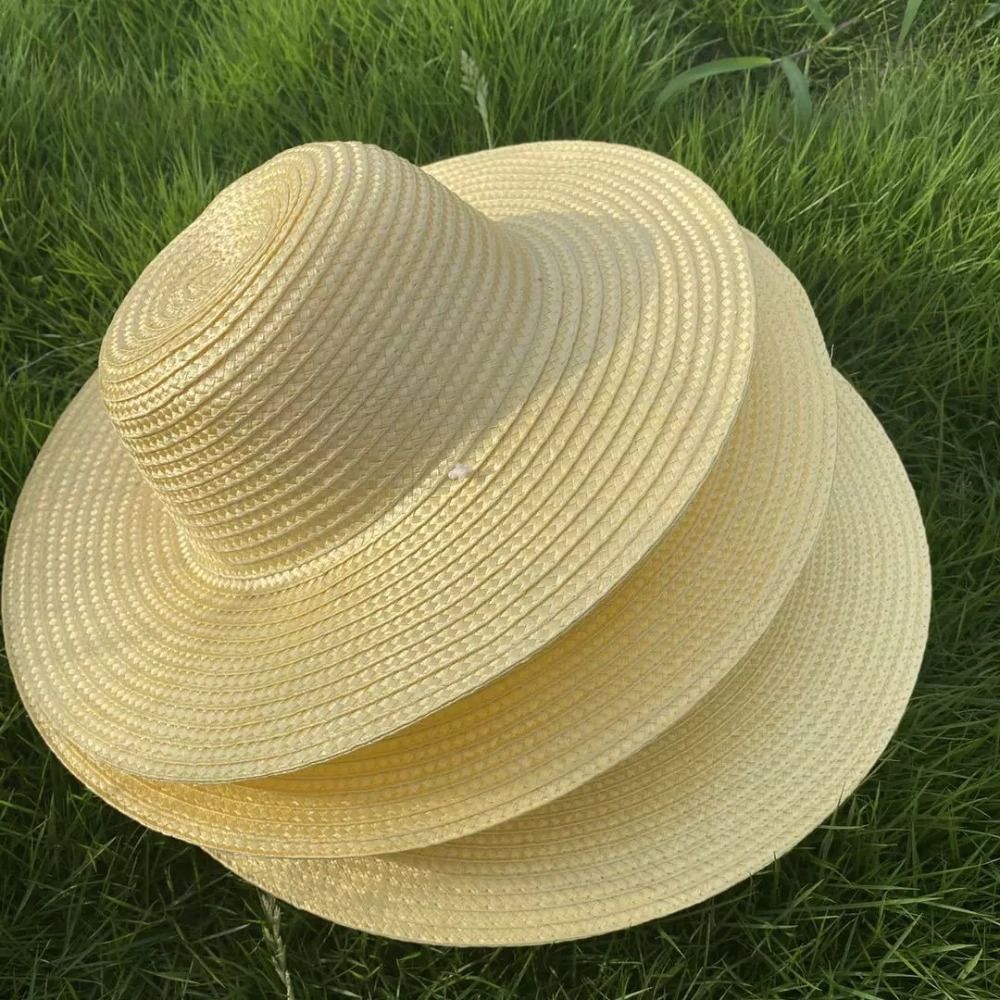 Summer Wide Brim Straw Hat wit - Bucket Hat Straw review and price