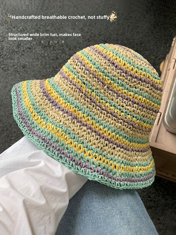 Women's Straw Woven Fisherman  - Bucket Hat Straw review and price