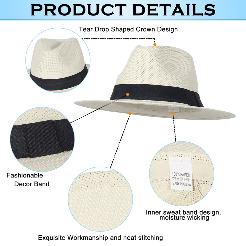 Summer Straw Panama Hat for Wo - Bucket Hat Straw review and price
